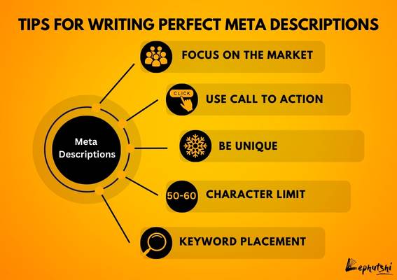 Infographic on Tips for Crafting Perfect Meta Descriptions for Botswana Businesses