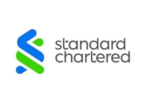 Logo of Standard Chartered Botswana, symbolizing its commitment to providing innovative business banking solutions.