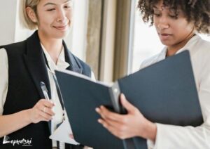 Business Loans in Botswana: Secure Funding for Your SME 7 Tips to Secure Funding Approval : A local entrepreneur presenting financial statements to secure a loan in Botswana