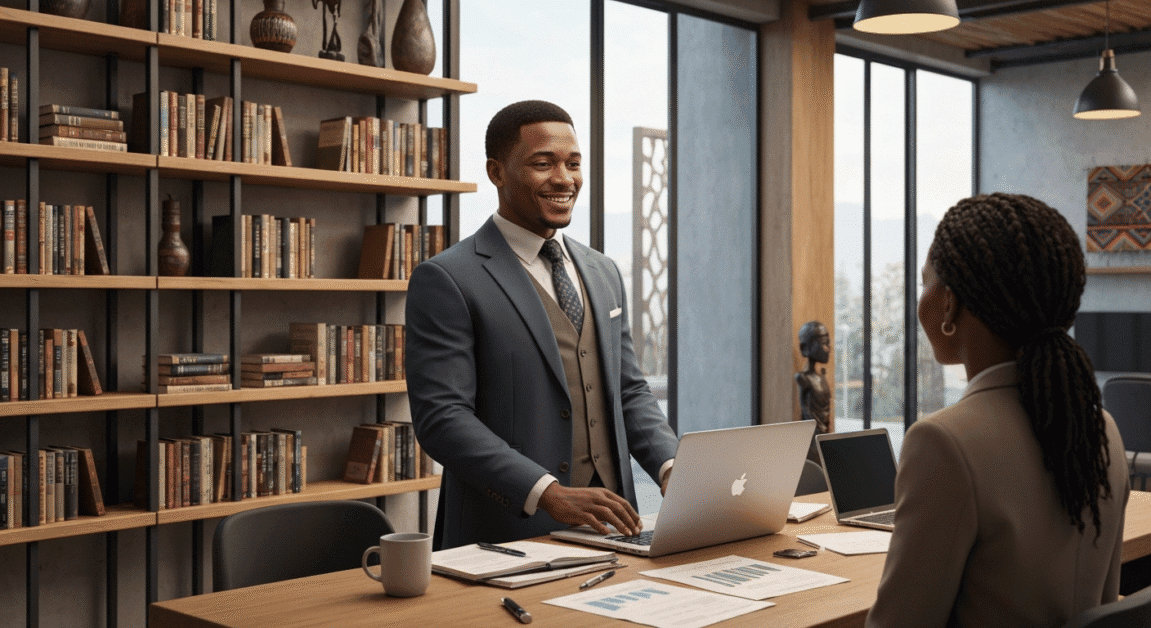 Entrepreneurial skills Botswana Lephutshi business teamwork digital tools