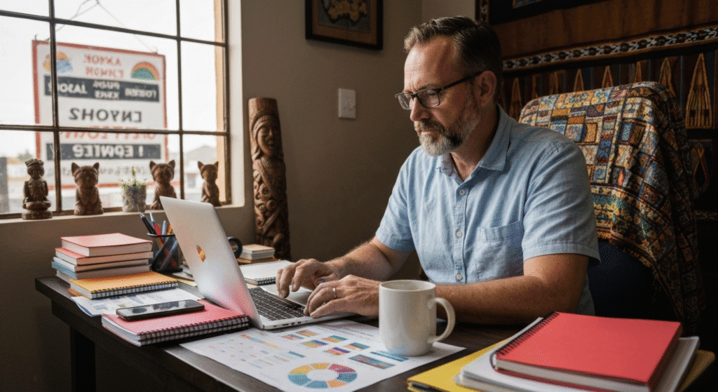 Competitive analysis and competitor research with Lephutshi in Botswana