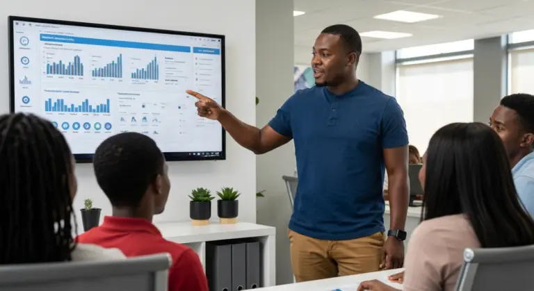 Building a High-Performance Team with team building Botswana at Lephutshi