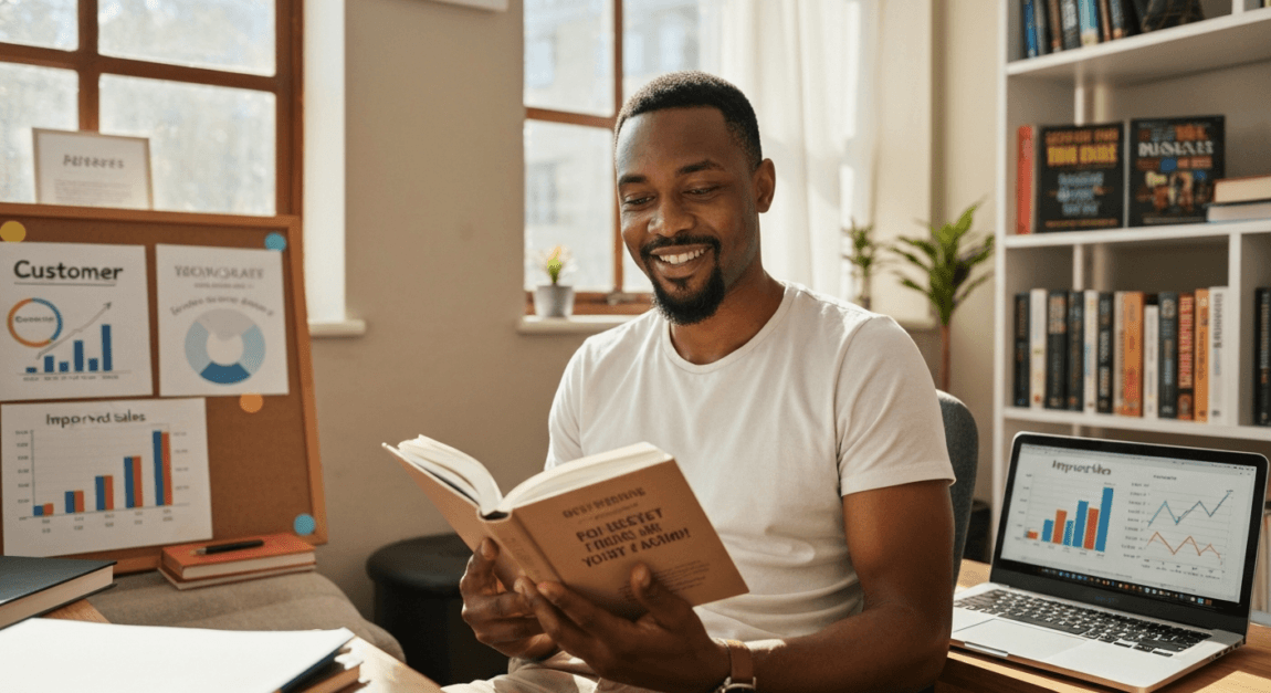 Motivational books for entrepreneurs with inspiring business books at Lephutshi