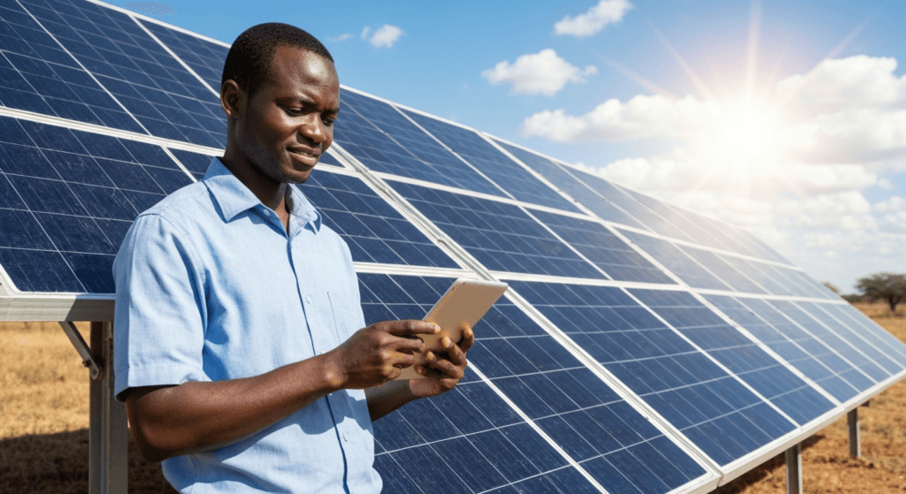 Solar Energy Business Plan solar panel installation Lephutshi