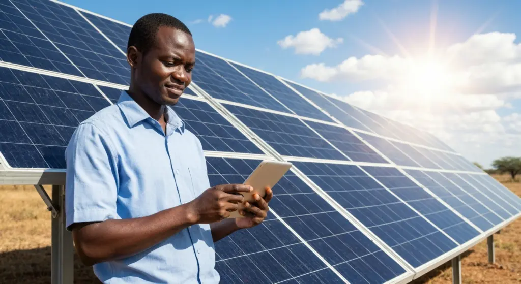 Solar Energy Business Plan solar panel installation Lephutshi