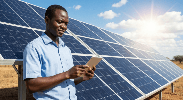 Solar Energy Business Plan solar panel installation Lephutshi