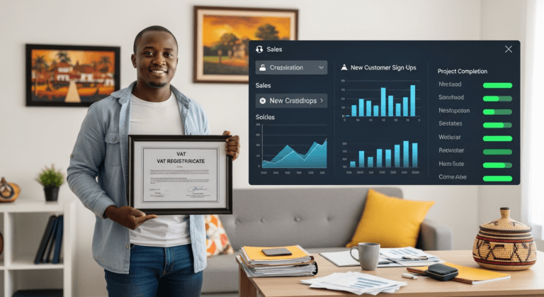 VAT registration Botswana success Lephutshi