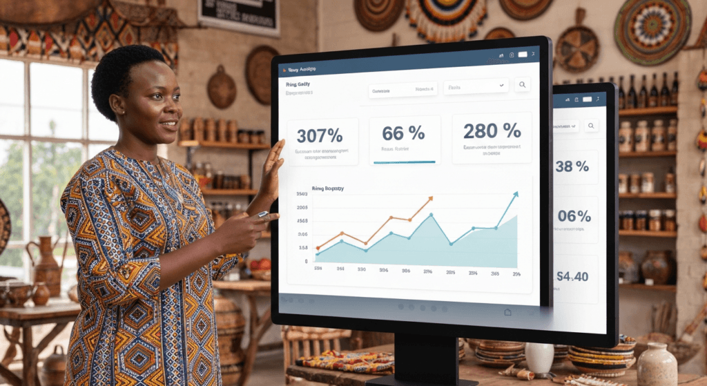 Sales funnel Botswana entrepreneur Lephutshi