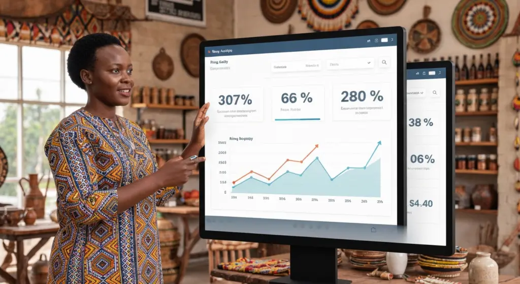 Sales funnel Botswana entrepreneur Lephutshi
