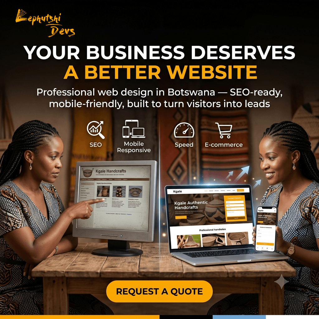 Lephutshi Devs – Web Design
