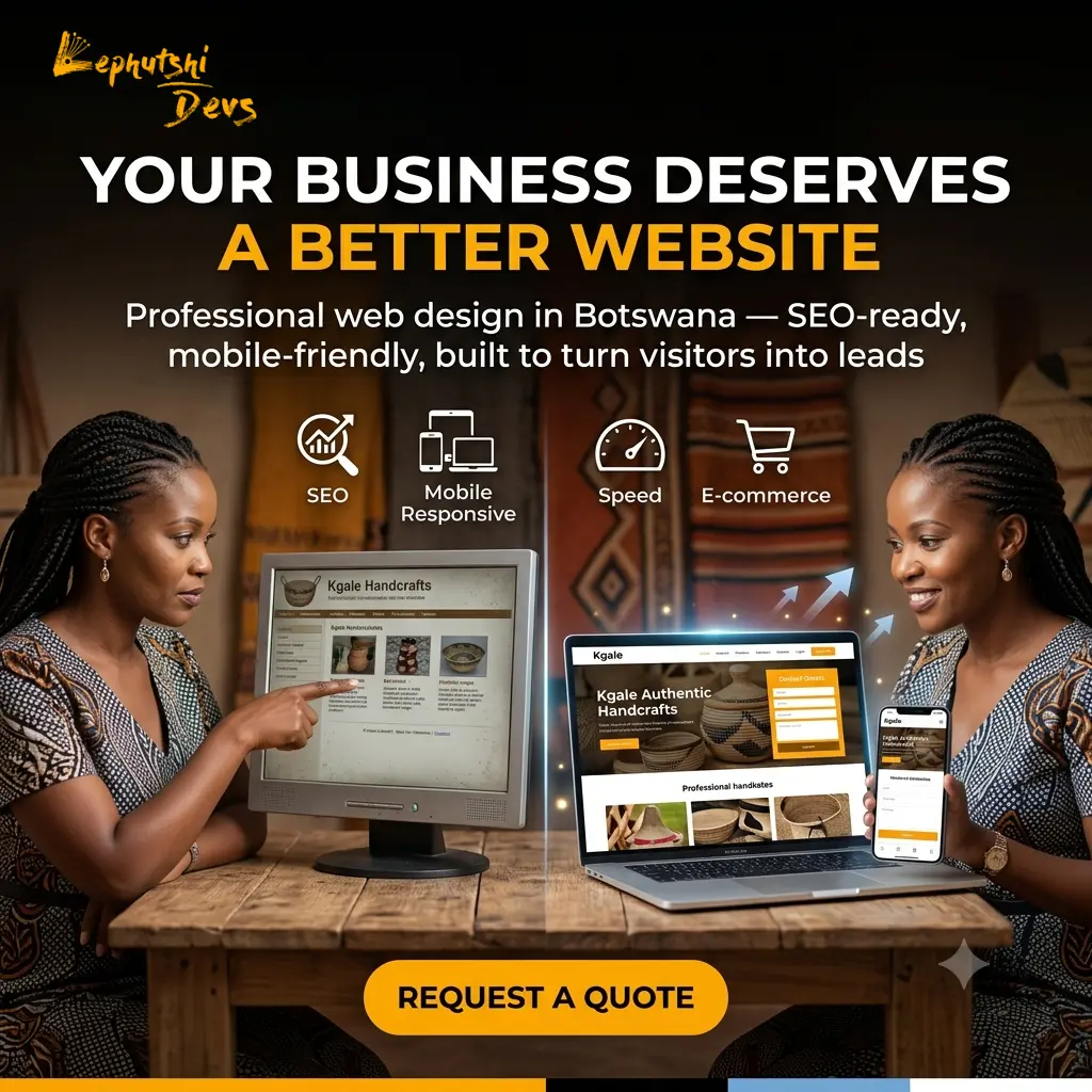 Lephutshi Devs – Web Design