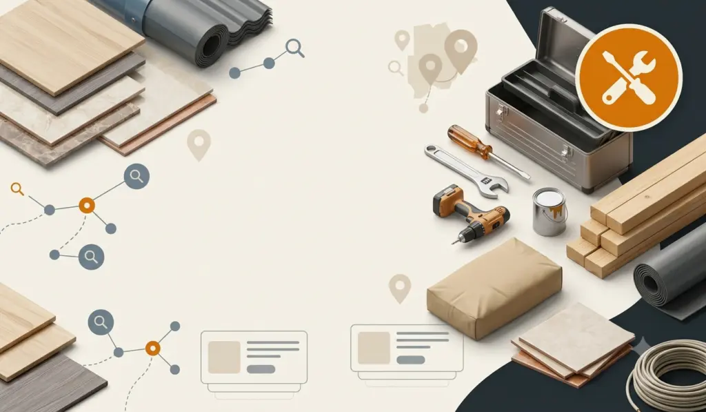 Hardware and building supplies cover image for hardware stores, construction materials and building suppliers in Botswana