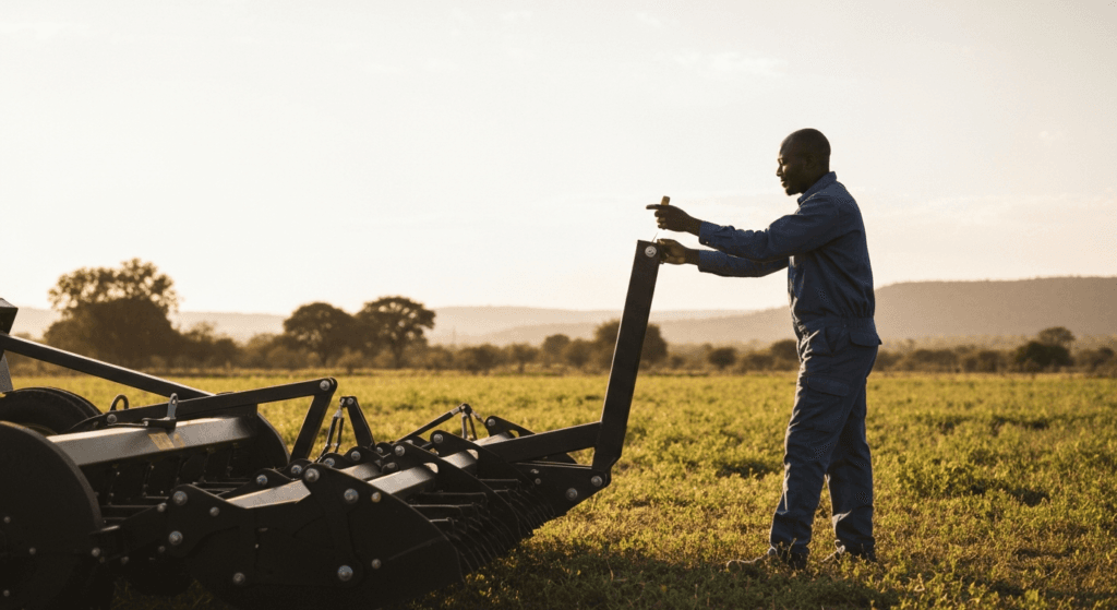 maintenance of farm machinery tractor maintenance Lephutshi