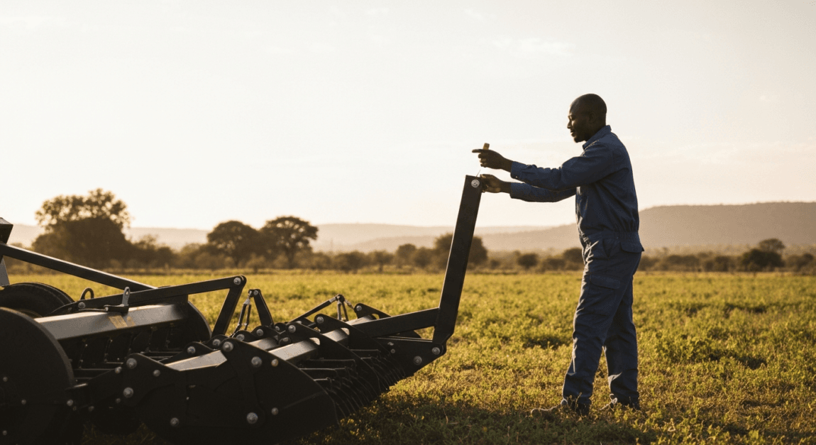 maintenance of farm machinery tractor maintenance Lephutshi