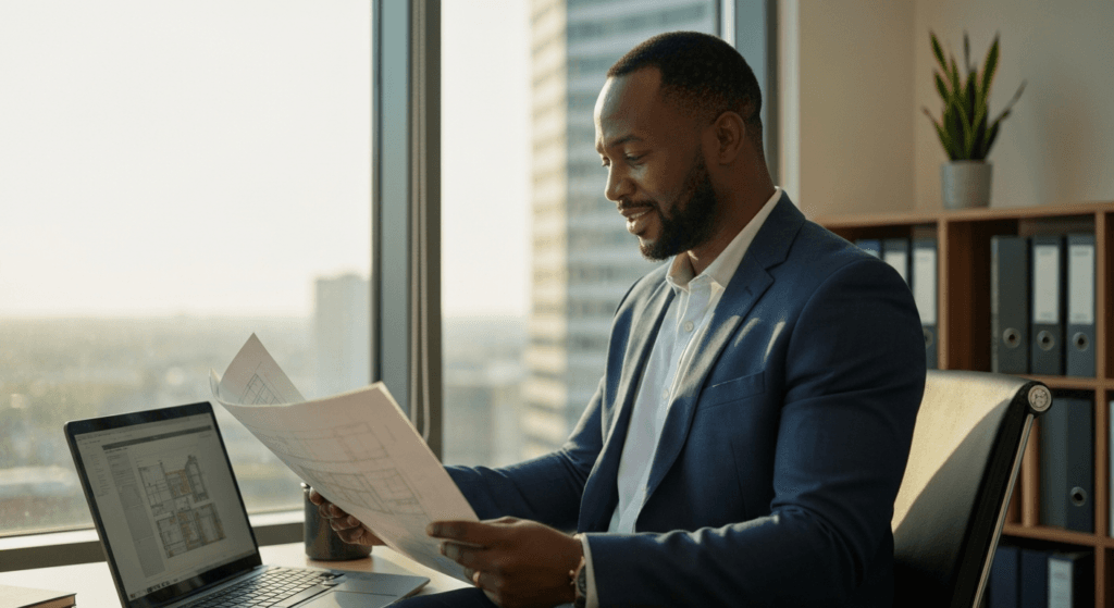 Construction contracts template and building agreement Lephutshi