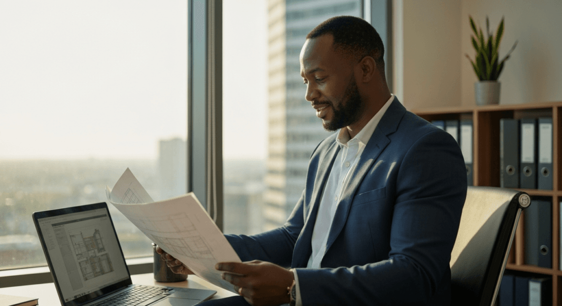 Construction contracts template and building agreement Lephutshi