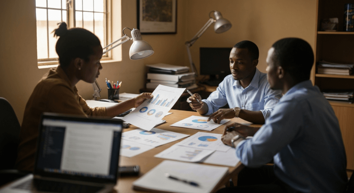 Tender Evaluation Criteria Explained: How Bids Are Scored 1 Tender evaluation committee reviewing compliance documents in Gaborone Botswana