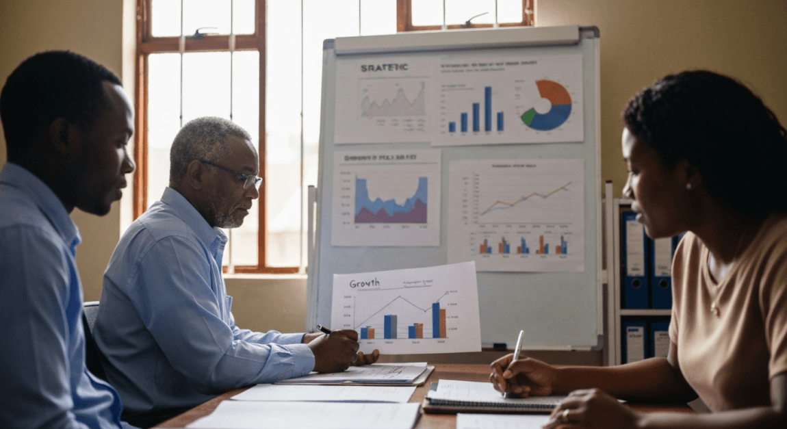 Entrepreneur in Botswana planning for formal PMO implementation and business scaling