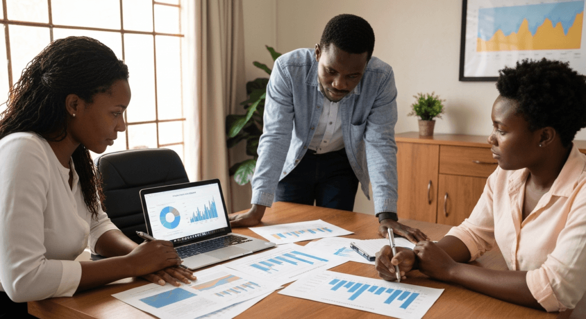 High-Value Fruit Farming: Best Fruits, Costs and Profit per Acre 1 Botswana entrepreneurs analyzing fruit farming profitability and market demand