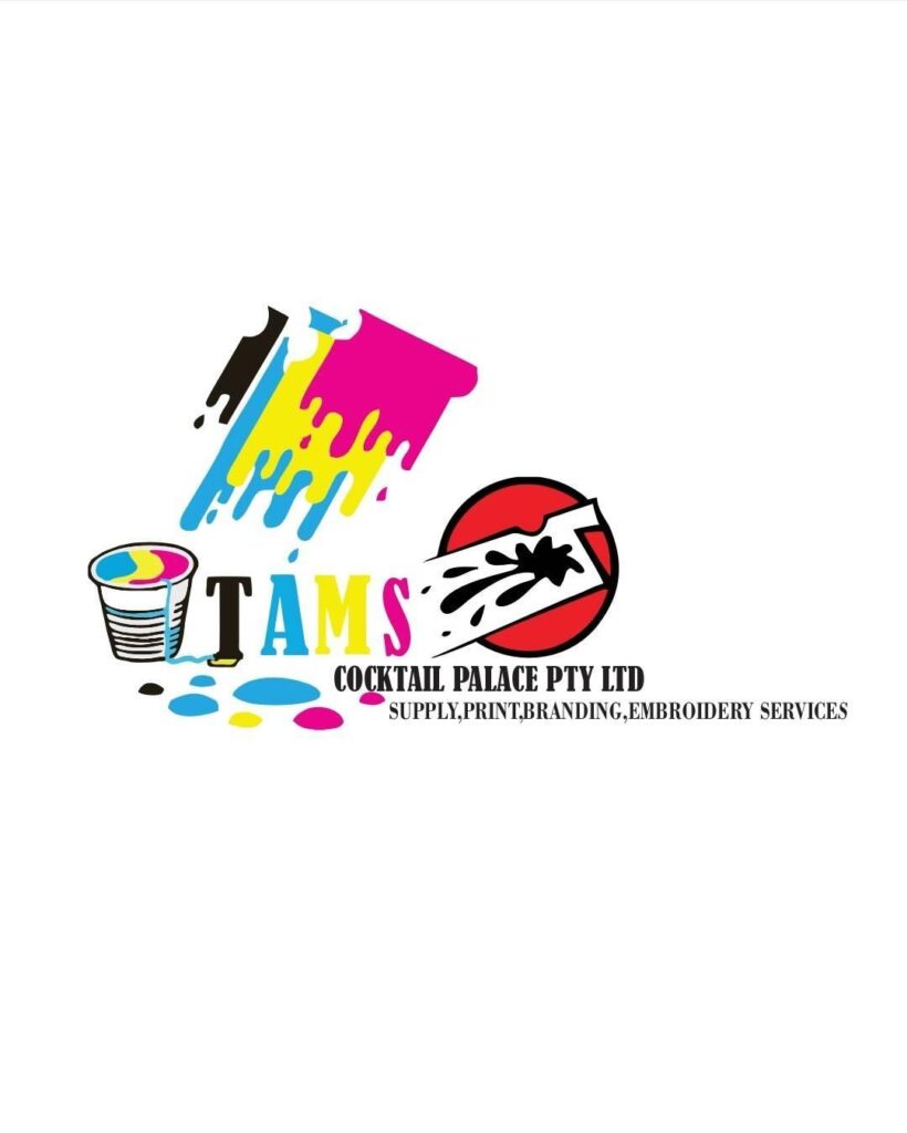Tams Cocktail Palace Logo - Premier Branding Services in Botswana