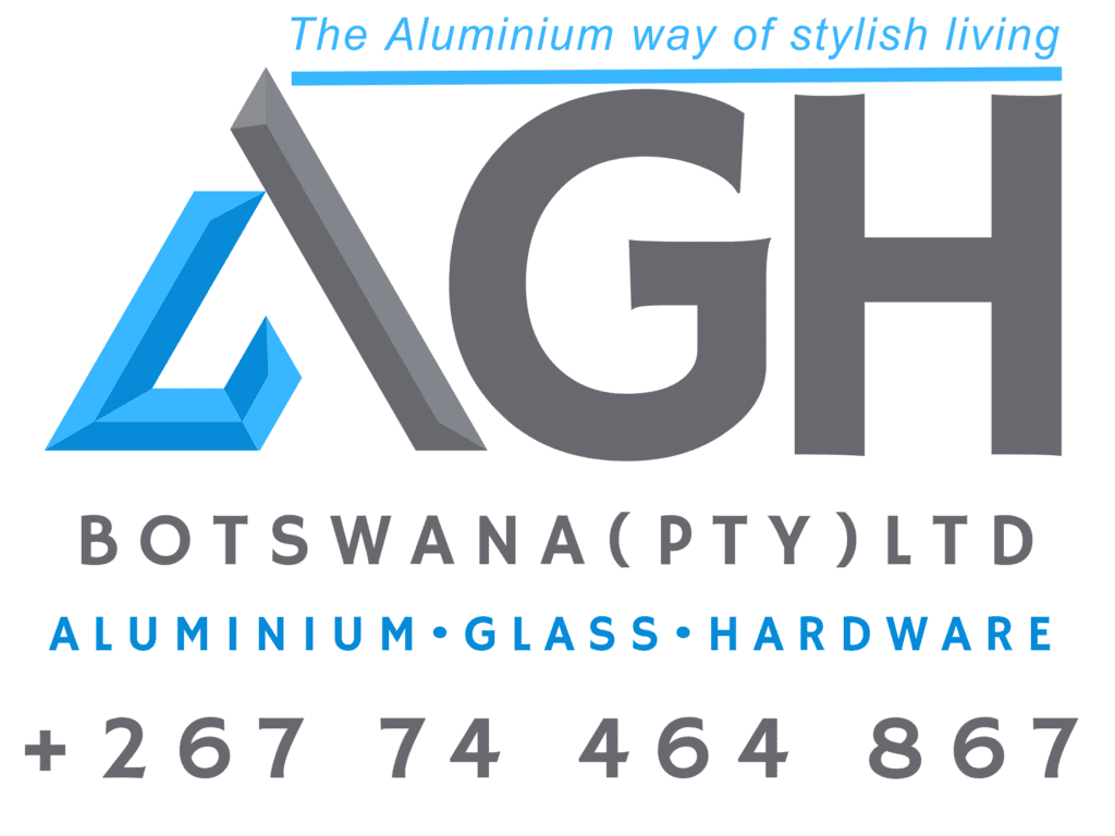 AGH Botswana aluminum windows and doors installation in Gaborone, Botswana