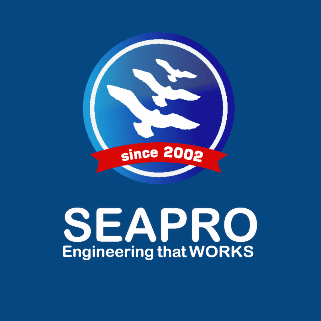 Seapro Botswana Engineering Solutions Logo - Pumps, Valves, Motors